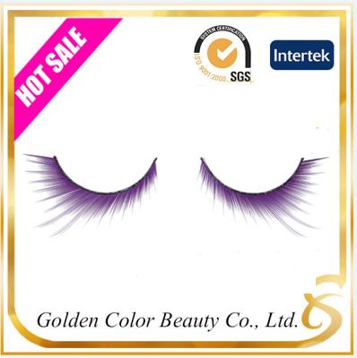 China Hot sale new style natural metallic yarn false eyelashes cotton band for sale