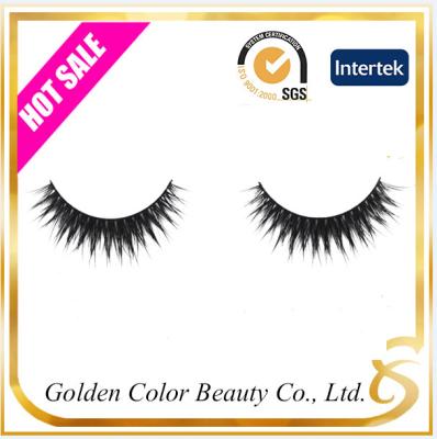 China Premium quality wholesale false eyelash 3D Real Mink strip eyelashes eye-lash for sale