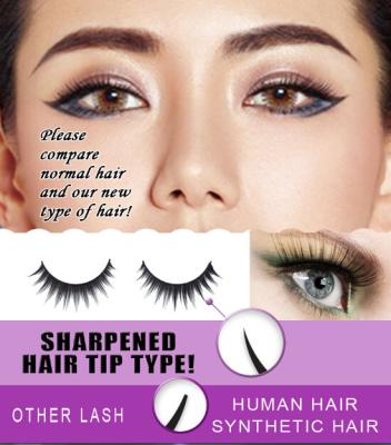 China Fuller Semi Permanent Eyelash Longer lashes for up to 4 weeks False Eyelashes for sale