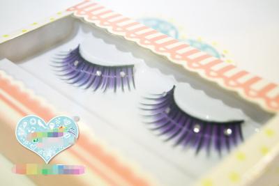 China Popular Style Hand Made Charming Colorful Eyelashes for sale