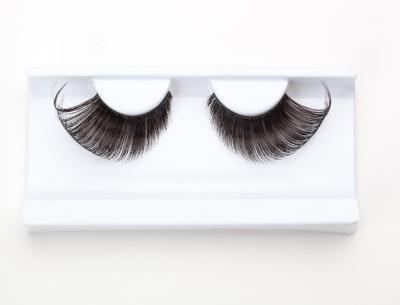 China 10 Pairs Party Exaggerated False Eyelashes Long Feather Colorful for sale