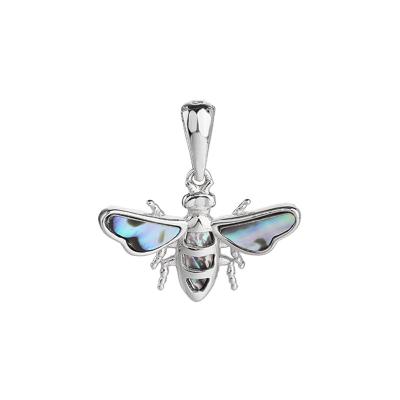 China Bee Dangle Shell Opal Pendant Fashion 925 Silver Jewelry for sale