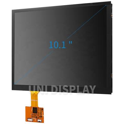 China Widely used in cold or heat condition 1280x800 hd IPS lcd screen industrial rugged 10.1 inch lcd displays with PCAP touch screen monitor 10.1 inch hd touch screen for sale