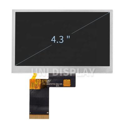 China High Quality 4.3 Inch LCD Panel 480*272 Resolution Wide Viewing Angle LCD Module For Industrial Display Applications 4.3 Inch for sale