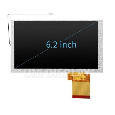 China 60pin LCD screen RGB interface 6.2 inch 800*480 TFT LCD module high quality for 6.2 inch display industrial application for sale