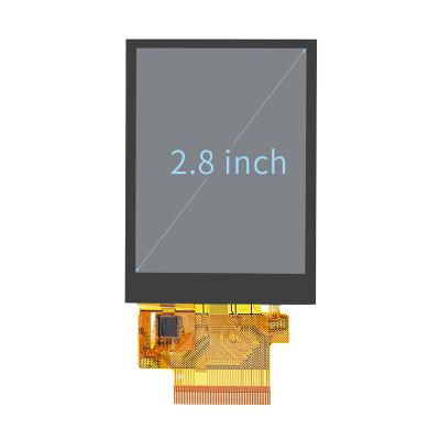 China UNI All Viewing Angle IC FT6336GC 240*320 Resolution LCD Display 2.8 inch 2.8 inch TFT Touch Screen for sale