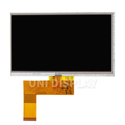 China Customized 12 Hours 7.0 Inch LCD Resistive Touch Screen Panel 800*480 Dispays Resolution Industrial TFT Modules 7.0 Inch for sale