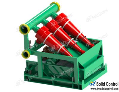 China 0.25 - 0.4Mpa Sand Removal System , Vibrating Motor Drived Desanding Machine for sale