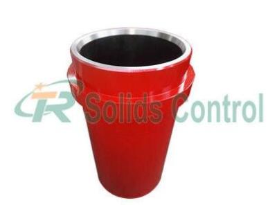 China Double Metal Drill Spare Parts Api Standard Mud Pump Liner 100 * 100 * 200mm for sale