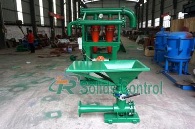 China Tunnelmetro die de vleugelklep van 180m3/H boren API Mud Mixing Hopper Standard Te koop