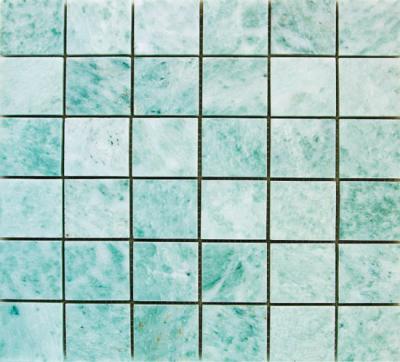 China Marble Mosaic,Green Jade Marble Material, Green Color,Different Designs,For Tile for sale