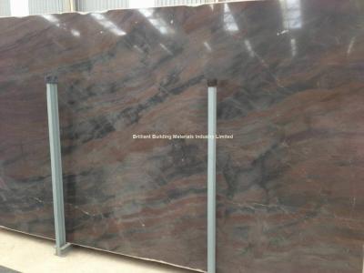 China Luxury Elegant Brown Granite Slab for sale