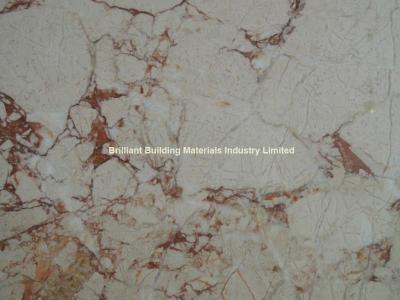 China Turkey Cream Rosalia Marble Tiles, Natural Pink Marble Tiles for sale