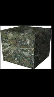 China Walnut Brown Marble Box/Cube Box For Home Decor for sale