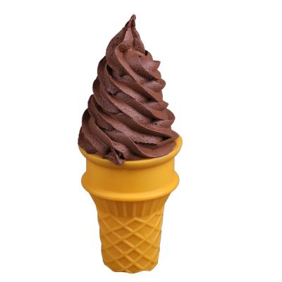 China China Simulated Fake Ice Cream Model Fruit Ice Cream PU Food Cone Freezer Shot Props Window Decoration Display Toys for sale