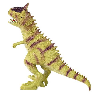 China Play Simulation Model Dinosaur Toys Carnotaurus Model Children's Toys Dinosaur Plastic Static Charging Animal Toys for sale