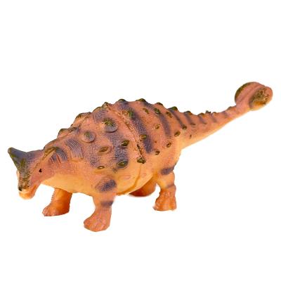 China Play Simulation Model Dinosaur Toys Ankylosaurus Model Children's Toys Dinosaur Plastic Static Charging Animal Toys for sale