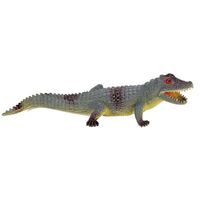 China Plastic Toy Children's Educational Toy Simulated Crocodile Crocodile PVC Model Kids Early Education Props Reptile Toys for sale