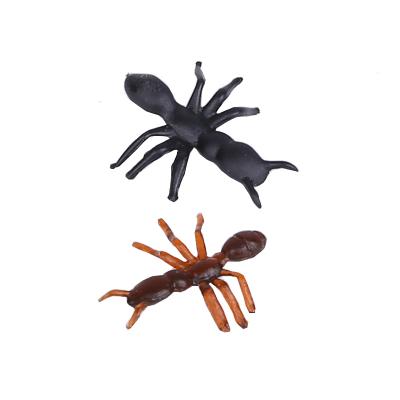 China Plastic PVC animal Play Simulation model ant model small toys mini animal model of children's toys mini ant model for sale