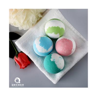 China Factory Price Self Made Natural Organic Mixed Color Plant Scent Organic Bath Bomb With Reduce Fatigue For Taking A Full Size Bath for sale