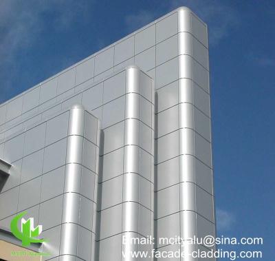 China Metal Aluminum Solid Panel Wall Facade Cladding exterior weatherproof for sale