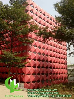 China 3d   Custom Aluminum Panel  For Building Outdoor Face Interior Wall  Ceiling Cladding for sale