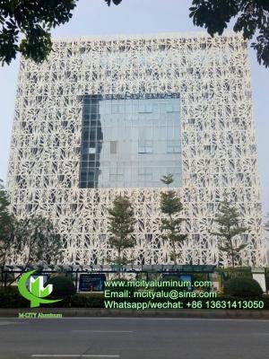 China Building Laser Cut Aluminium Sheet  For   Facade Wall Cladding Systems for sale