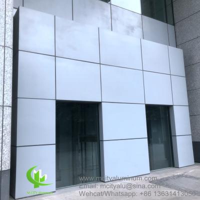 China 3003 3mm Aluminum Metal Panels Fluorocarbon Curtain Wall Facade Cladding for sale