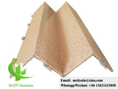 China Formed aluminum facade panel for cladding decoration with super durable coating for sale