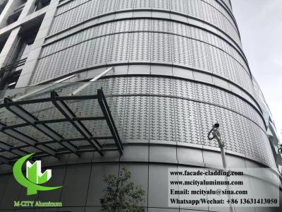 China 3003 Aluminum Alloy Facade Aluminium Composite Panel For Hospital Wall for sale