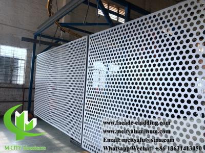 China Metal Perforated Aluminium Plate , Durable Perforated Mesh Screen for sale