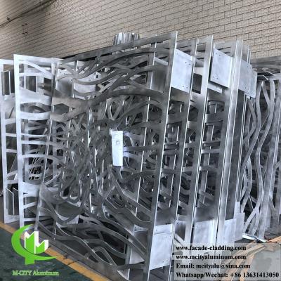 China Laser Cut Architectural Aluminum Cladding Panels For Building Wall Cladding Metal Sheet for sale