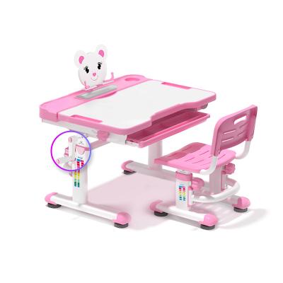 China New type modern top selling children study chair set adjustable children's table and desk kids table and chairs for sale