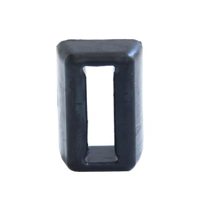 China Drived bypullet Customized Various Shapes Rubber Blocks Height-increasing Rectangle Gearbox Block for sale