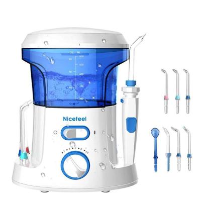 China Hotel Nicefeel Ultra Clean Water Flosser Household Irrigator Teeth Cleaner Pick Oral Oral Dental Spa Tooth Care For Family for sale