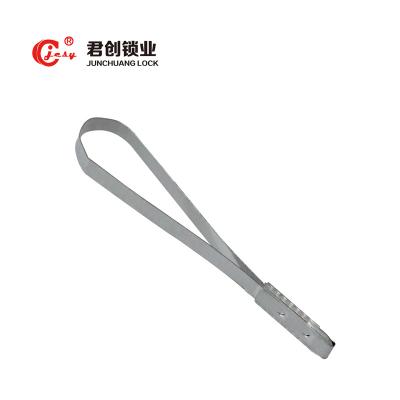 China JCSS003 container car metal seal for railway wagons tamper seal metal strap security metal seals for sale