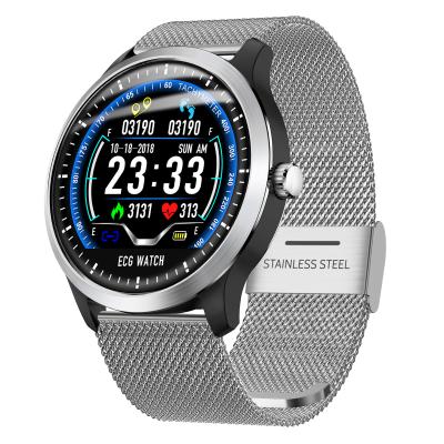 China 2020 New Arrival N58 New Arrival ECG PPG Automatic Smart Watch With Electrocardiograph Holter Display Heart Rate Monitor Blood Pressure for sale