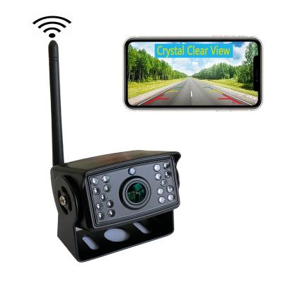 China Factory Wholesale 1080P HD Waterproof Car Night Vision 5G WiFi Wireless Rear View Truck Reversing Camera for sale