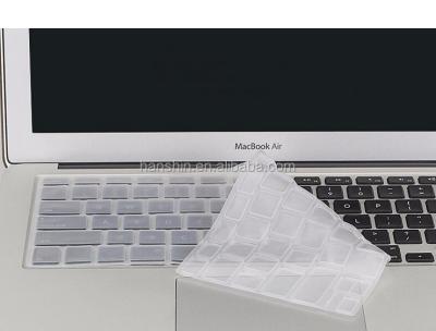 China Cheapest Hot Selling Silicone Keyboard Protective Film Keyboard Dustproof Cover Waterproof Dustproof For Macbook11/12/13/15 for sale