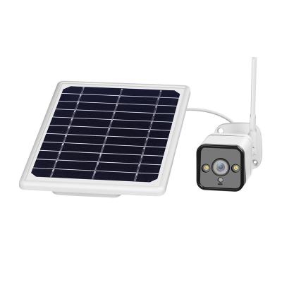 China Human Motion Tracking 1080P IP66waterproof Low Power 4G LTE Outdoor Solar Security Camera With Night Vision for sale