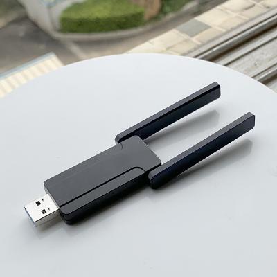 China High quality factory price 1300Mbps usb wifi desktop adapter for pc laptop wifi dongle for sale