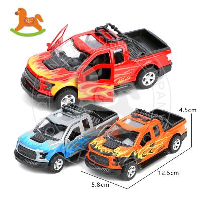 China Diecast Model Toy QTOYS 1/32 Scale Pull Back Vehicle Alloy Metal Die Cast Car With Open Doors Diecast Car Toys for sale