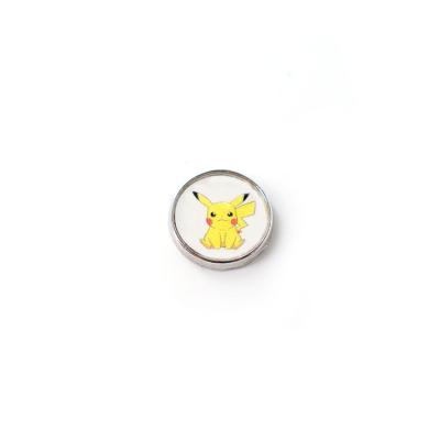 중국 Pokemon Floating Charm Pikachu Characters fits Living Memory Floating Locket Necklace Jewelry 판매용