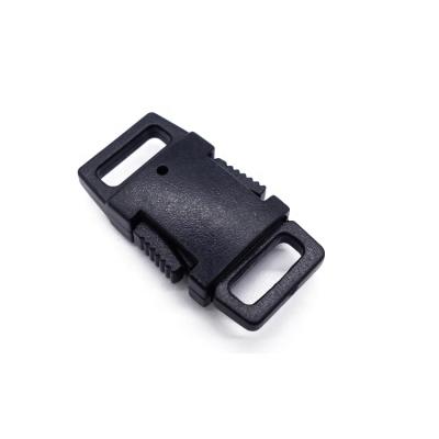 China 12mm Safety Plastic Clip Small Backpack 10mm Side Release Buckle For Lanyard for sale