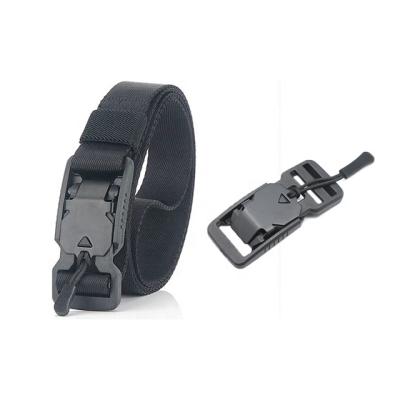 China KJM Washable Heavy Duty Plastic Mens Belt Military Quick Release Buckle for sale