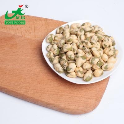 China Nutritious green cheese and onion flavor soybeans for sale