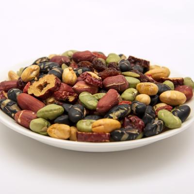 China Dried Dried Fruits And Beans Mix Roasted Mixed Beans Healthy Snacks Snacks for sale