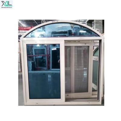 China Folding Glass Double Screen House Casement Windows Aluminum View Sliding Windows for sale