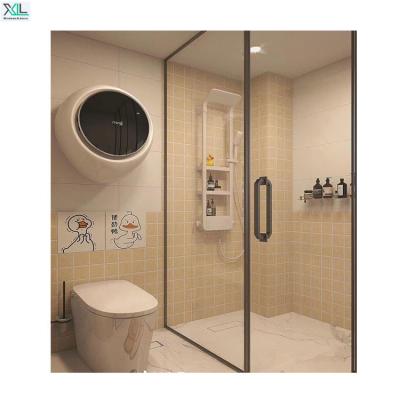 China Hotel Bathroom Glass Door Sliding Glass Door Shower Enclosure Modern Room Divider for sale