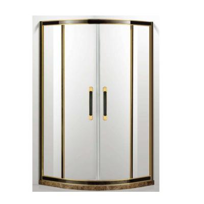 China Modern Hotel Bathroom Sliding Glass Door Shower Enclosure Shower Room Door for sale